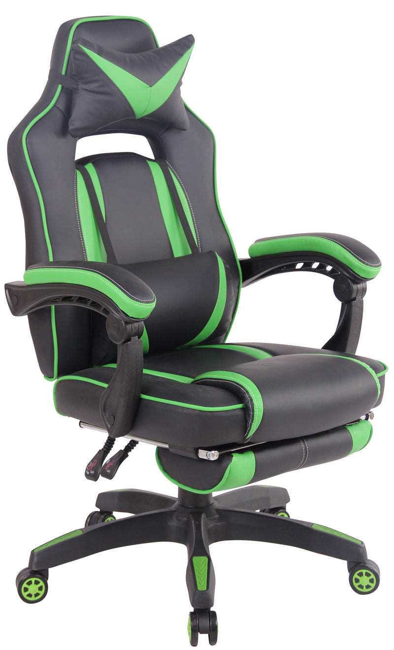 Gaming office chair Heat with footrest