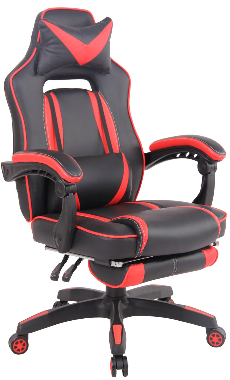 Gaming office chair Heat with footrest