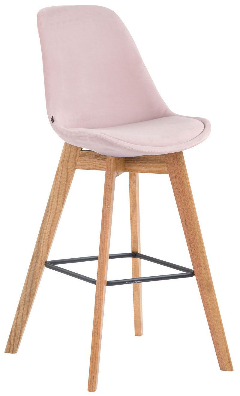 Bar stool Metz velvet