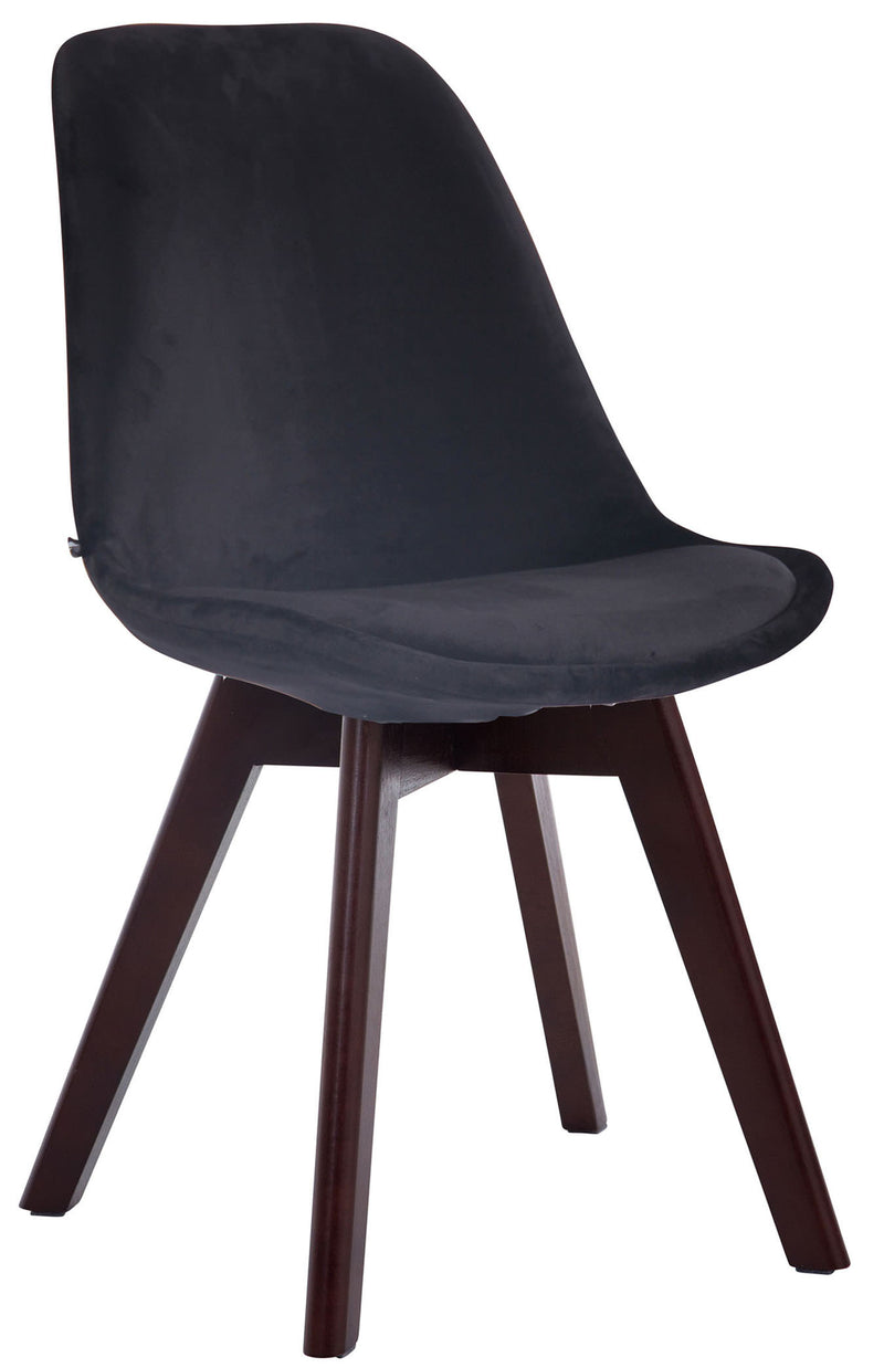 Visitor chair Borneo velvet