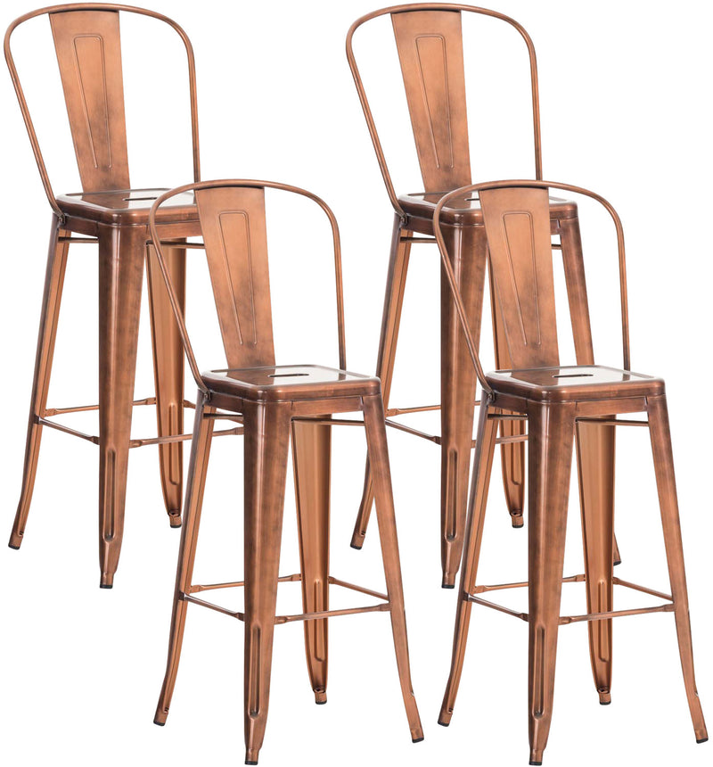 Set of 4 Aiden bar stools