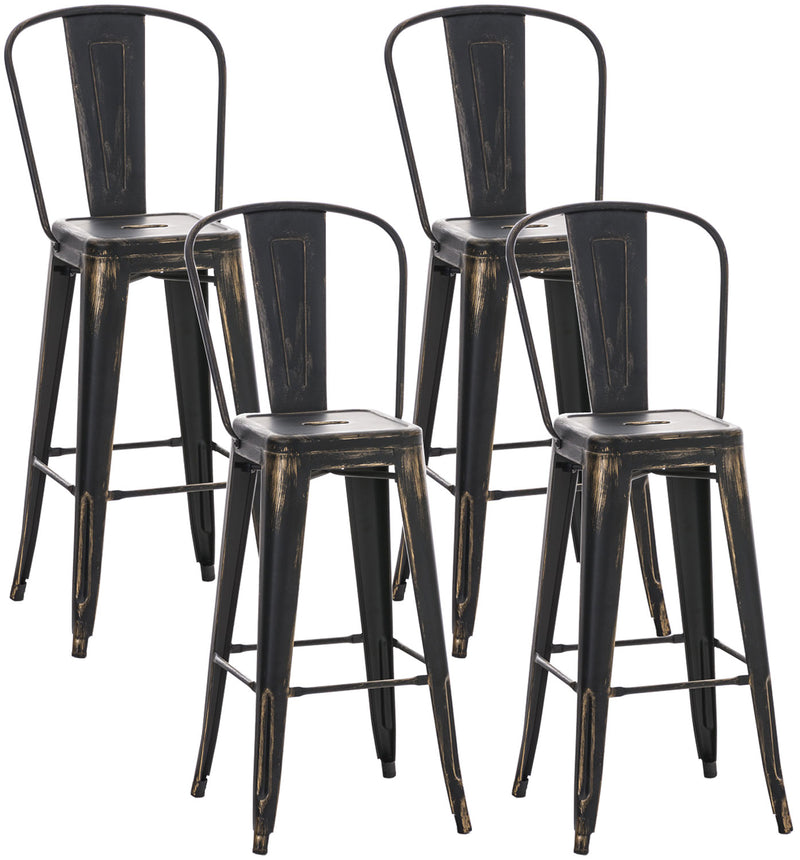 Set of 4 Aiden bar stools