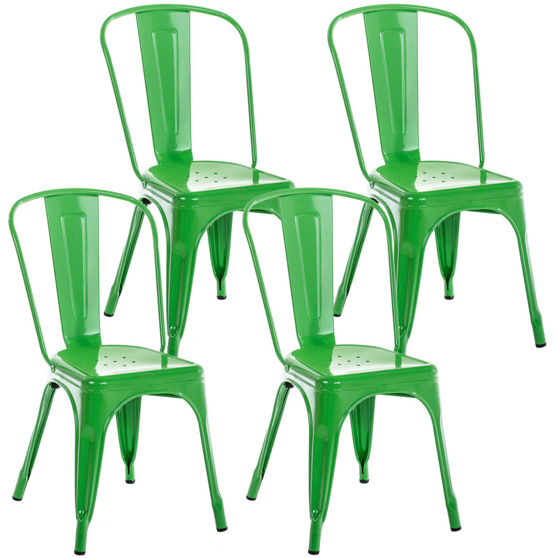 Set van 4 Benedict-stoelen