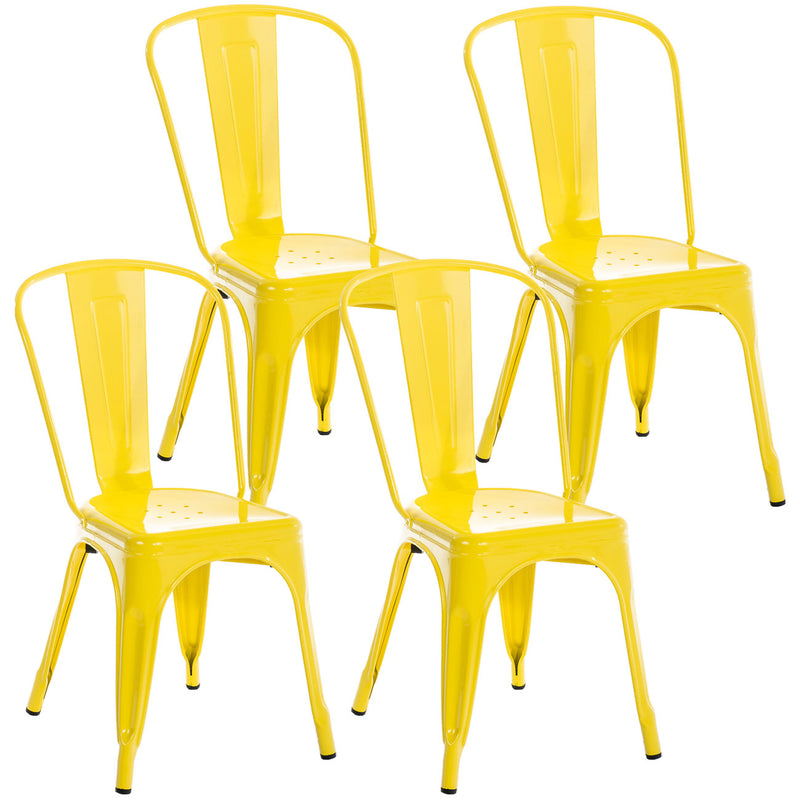 Set van 4 Benedict-stoelen