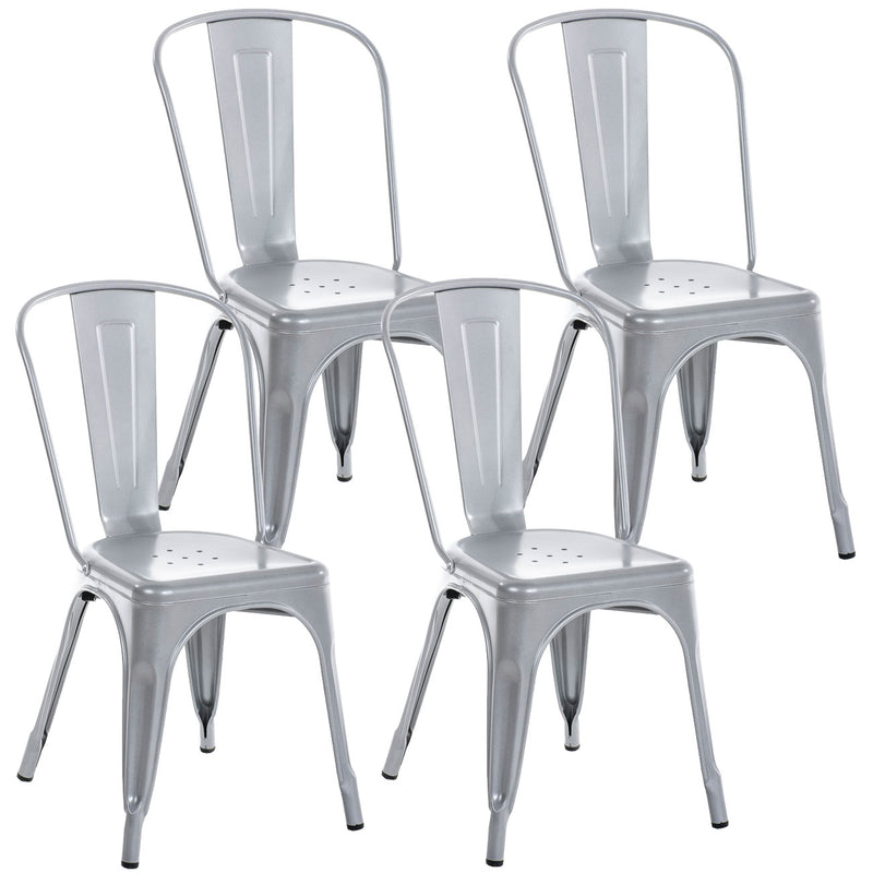 Set van 4 Benedict-stoelen