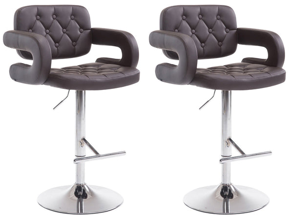 Set of 2 bar stools Dublin