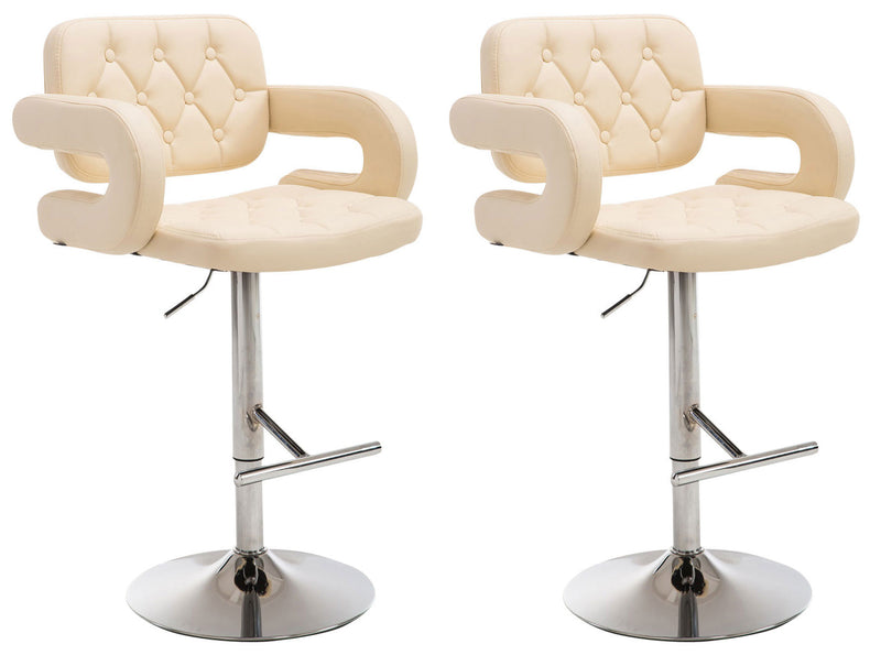 Set of 2 bar stools Dublin