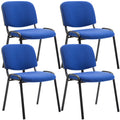 Set of 4 visitor chairs Ken fabric