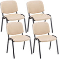 Set of 4 visitor chairs Ken fabric