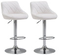 Set of 2 bar stools Lazio faux leather