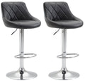 Set of 2 bar stools Lazio faux leather