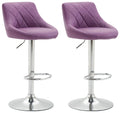 Set of 2 bar stools Lazio faux leather