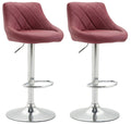 Set of 2 bar stools Lazio faux leather