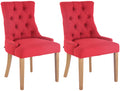 Set of 2 dining chairs Aberdeen fabric