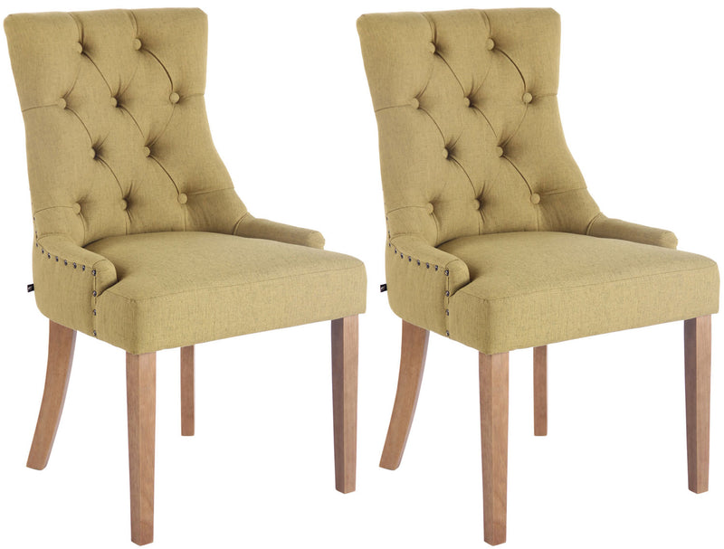 Set of 2 dining chairs Aberdeen fabric