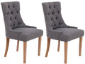 Set of 2 dining chairs Aberdeen fabric