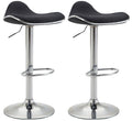 Set of 2 bar stools Shanghai fabric