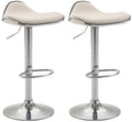 Set of 2 bar stools Shanghai fabric