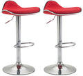 Set of 2 bar stools Shanghai fabric