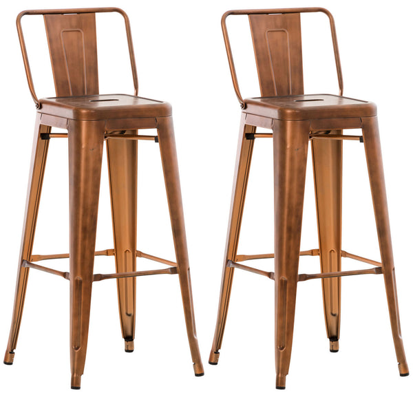 Set of 2 bar stools Mason