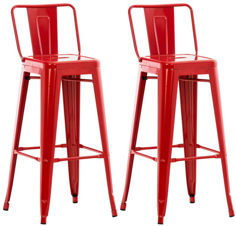 Set of 2 bar stools Mason