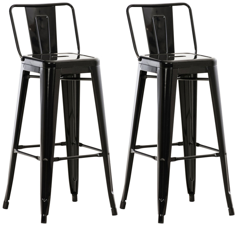 Set of 2 bar stools Mason