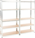 Set of 2 plug-in shelves G 90x40x180