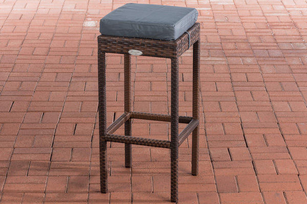 Polyrattan bar stool Alia