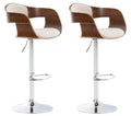 Set of 2 bar stools Kingston fabric