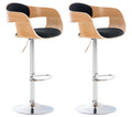 Set of 2 bar stools Kingston fabric