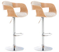 Set of 2 bar stools Kingston fabric