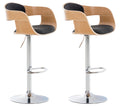 Set of 2 bar stools Kingston fabric