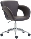 Edison faux leather office chair