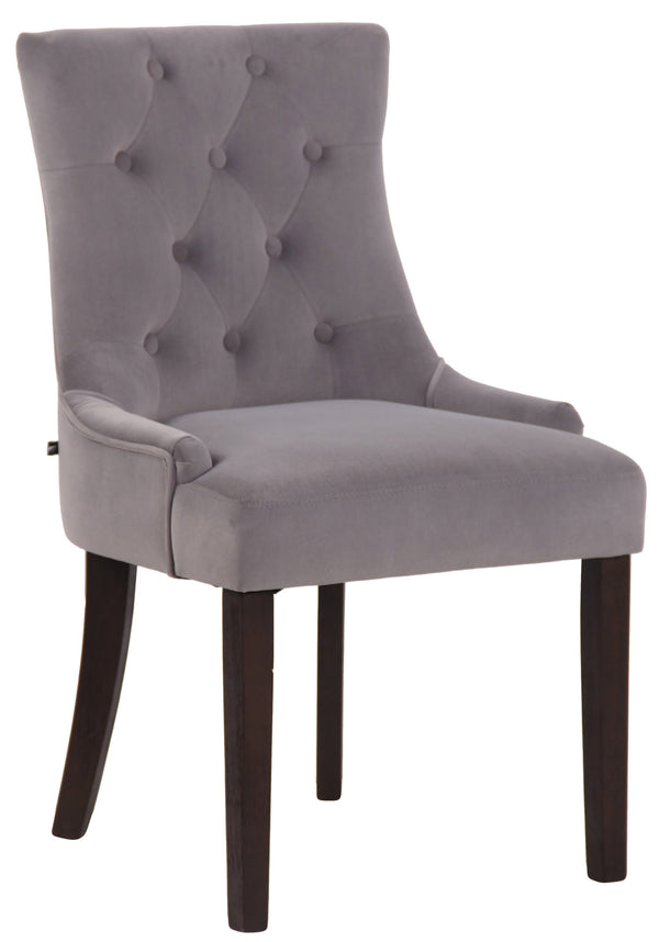 Inverness velvet dining chair