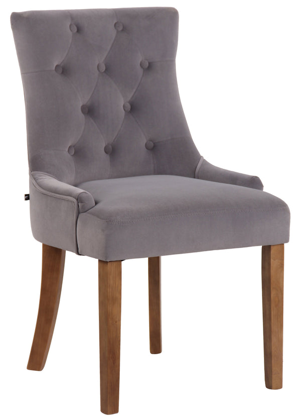 Inverness velvet dining chair