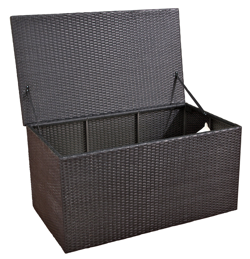 Polyrattan storage box