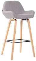 Bar stool Newnan fabric 4-foot frame