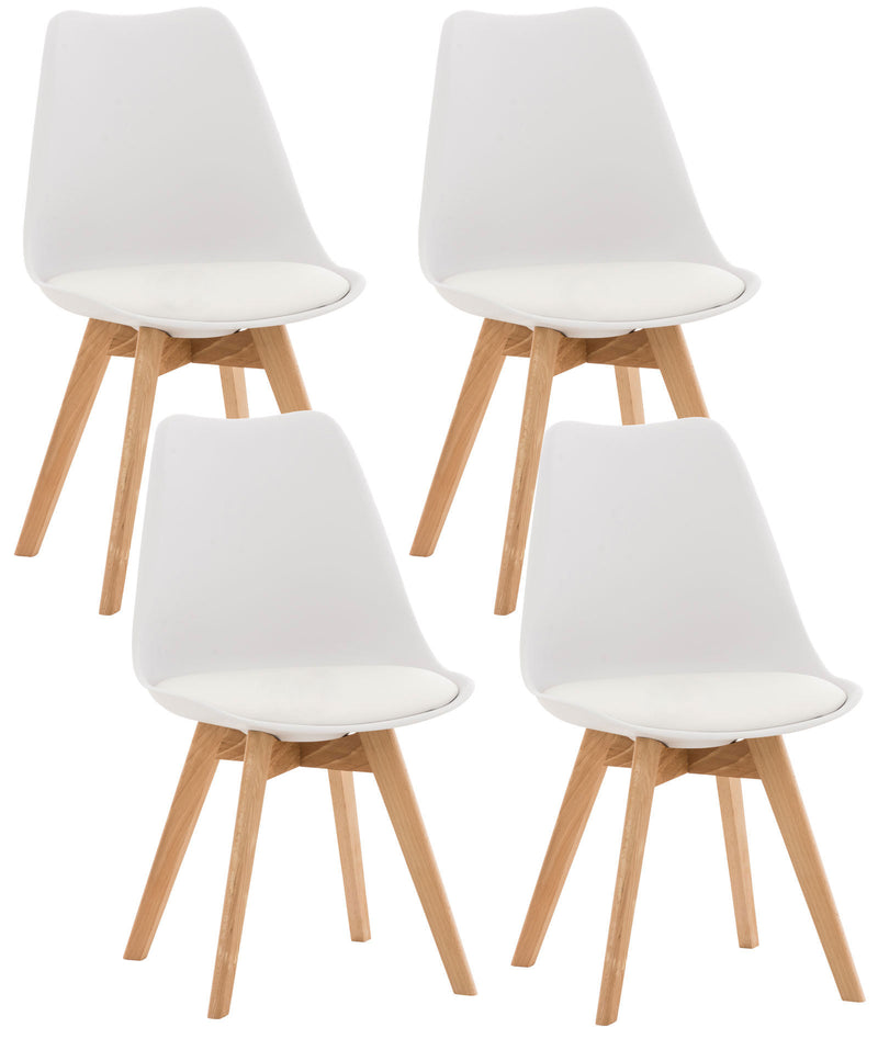 Set van 4 Linares eetkamerstoelen