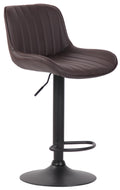 Bar stool Lentini faux leather