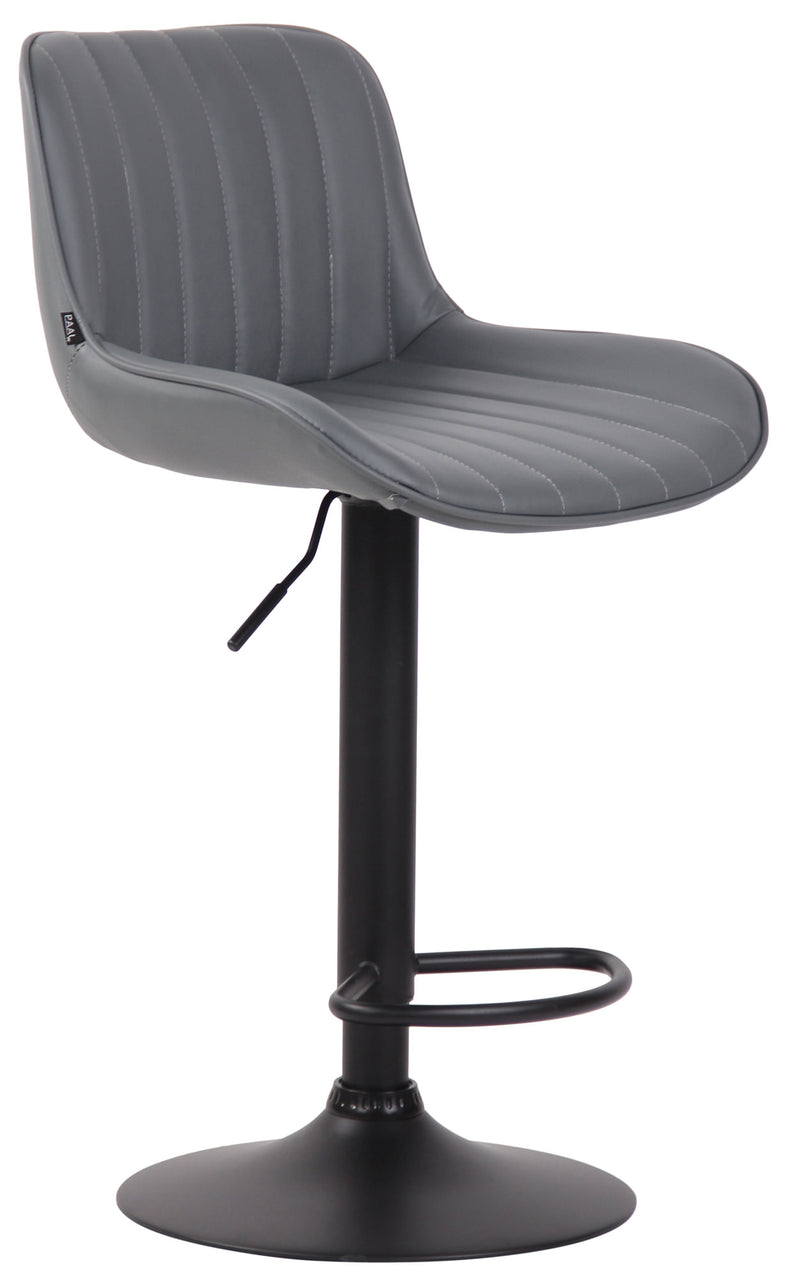 Bar stool Lentini faux leather