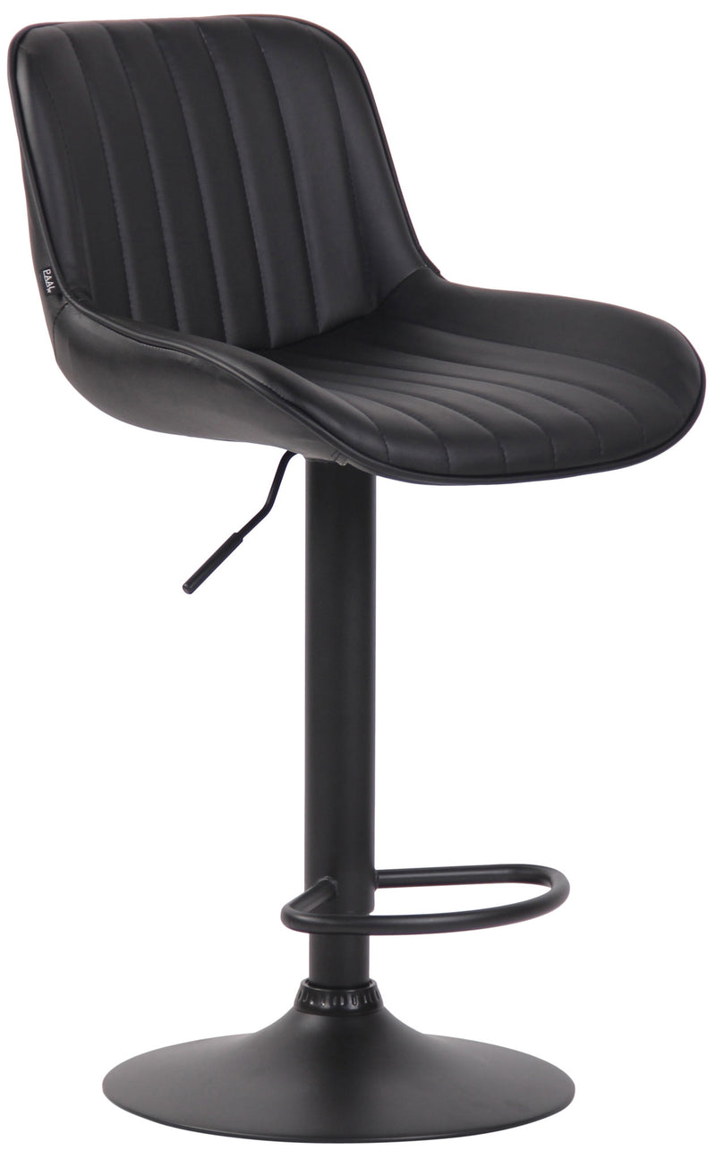 Bar stool Lentini faux leather