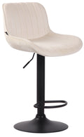 Bar stool Lentini velvet