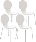 4x stacking chair DIEGO