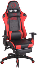 Turbo XL gaming office chair with footrest