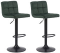 Set of 2 bar stools Feni velvet