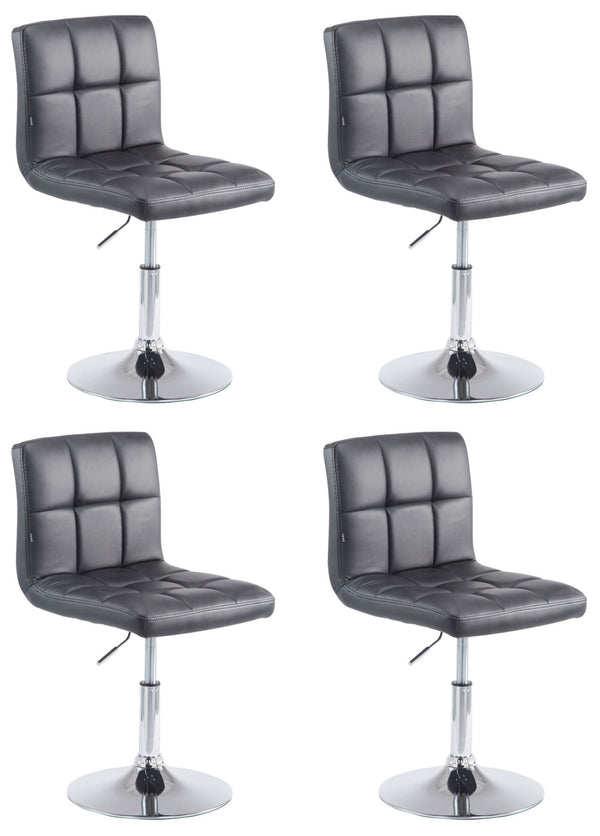 4er Set Lounger Palma V2 Kunstleder