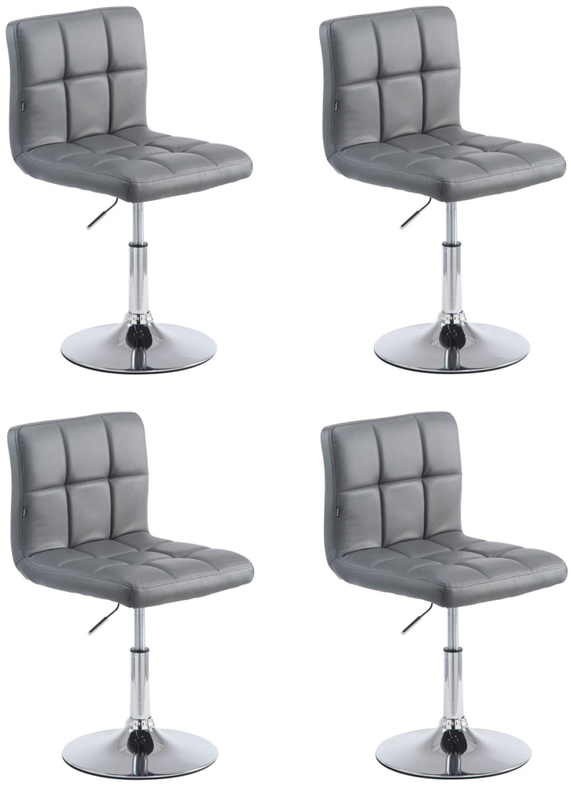 4er Set Lounger Palma V2 Kunstleder