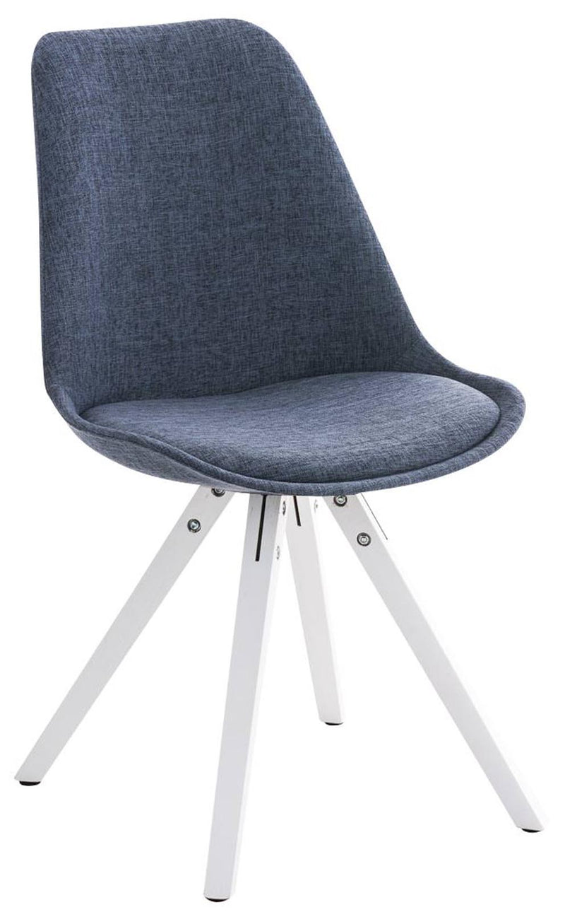 Visitor chair Pegleg fabric Square