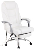 Pacific real leather office chair with massage function