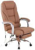 Pacific real leather office chair with massage function